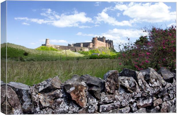 Bamburgh Castle Canvas Print by Northeast Images