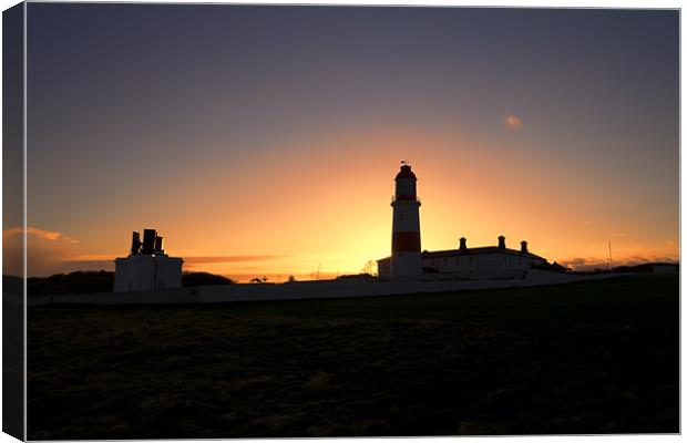 souter sunset Canvas Print by Northeast Images