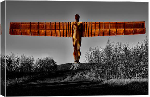 Majestic Angel of the North  Canvas Print by Northeast Images