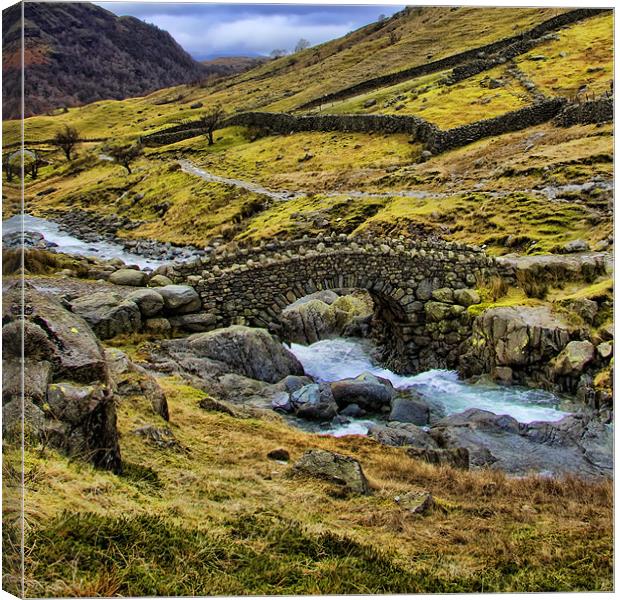 Stockley Bridge Canvas Print by Northeast Images