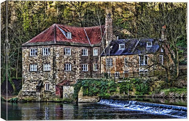 The Old fulling Mill Canvas Print by Northeast Images