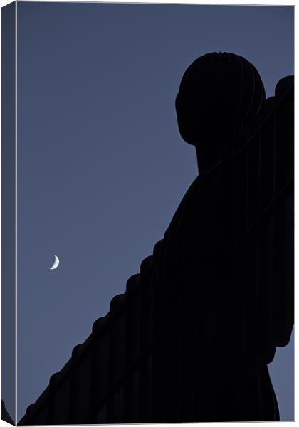 Angel Moon Canvas Print by Northeast Images