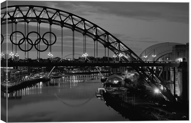 olympic bridge Canvas Print by Northeast Images