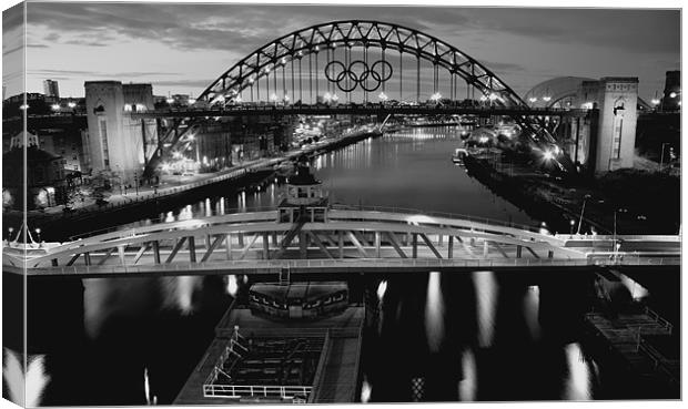 olympic bridge Canvas Print by Northeast Images