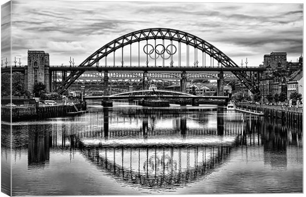 olympic bridge Canvas Print by Northeast Images