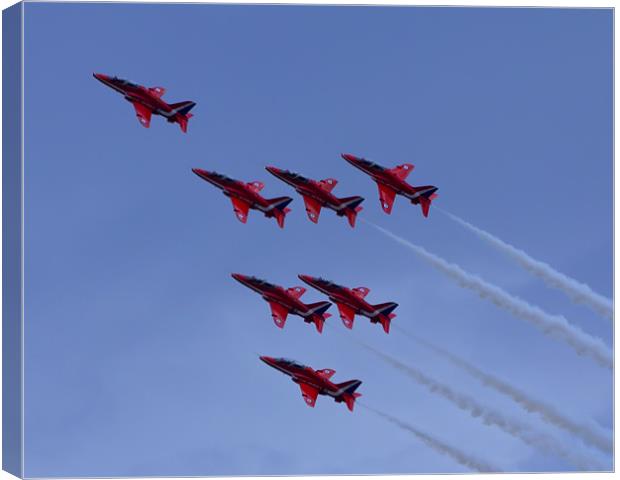 Red Arrows Canvas Print by Northeast Images