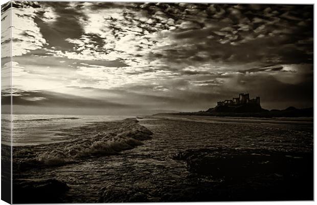 Bamburgh Castle Canvas Print by Northeast Images