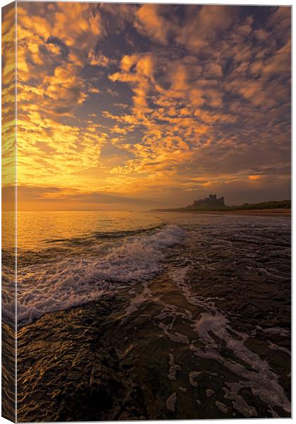 Bamburgh Castle Canvas Print by Northeast Images