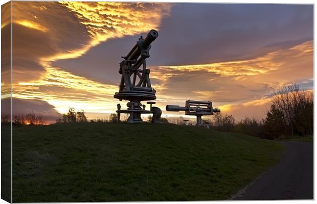 Consett Sculptures Canvas Print by Northeast Images