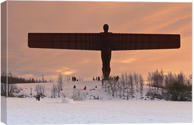 Angel of the North Canvas Print by Northeast Images