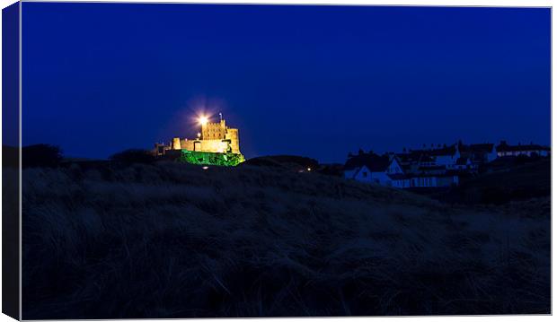 Bamburgh Castle Canvas Print by Northeast Images