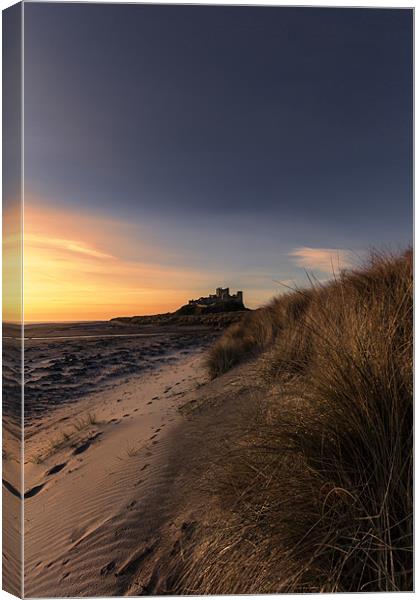 Bamburgh Castle Canvas Print by Northeast Images