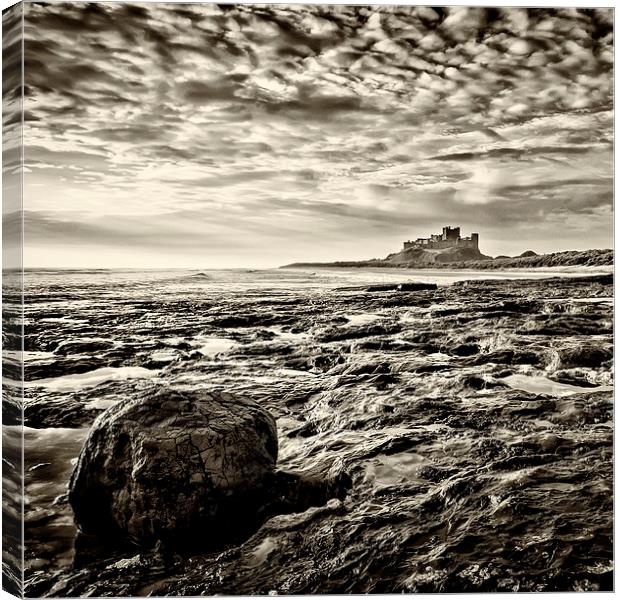 Bamburgh Castle Canvas Print by Northeast Images