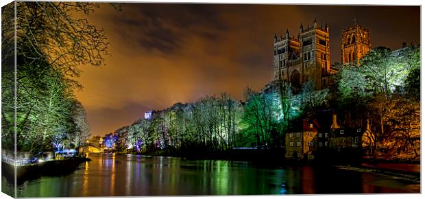 Durham Lumiere Panoramic Canvas Print by Northeast Images
