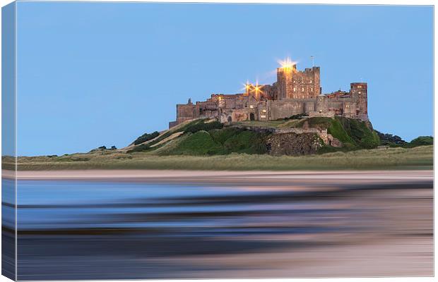 Bamburgh Castle Canvas Print by Northeast Images