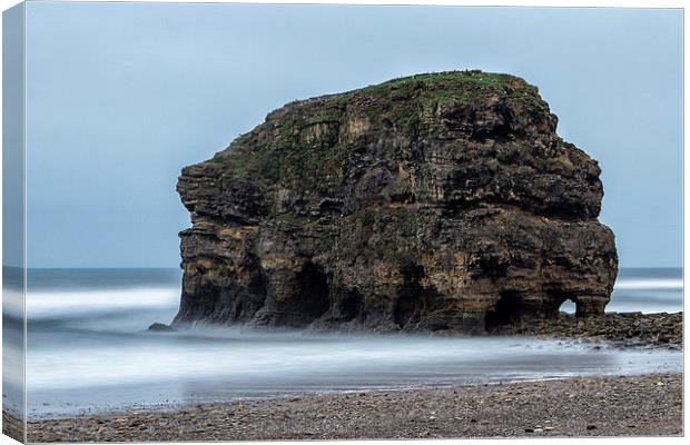 Marsden Rock Canvas Print by Northeast Images