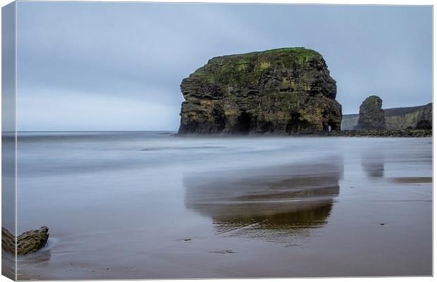 Marsden Rock Canvas Print by Northeast Images
