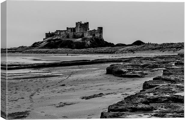 Bamburgh Castle Canvas Print by Northeast Images