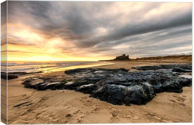 Bamburgh Castle Canvas Print by Northeast Images