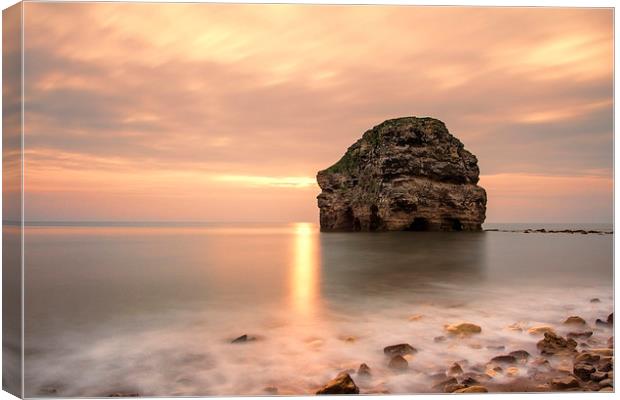 Marsden Rock Canvas Print by Northeast Images