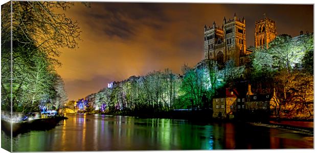  Durham Cathedral Panoramic Canvas Print by Northeast Images