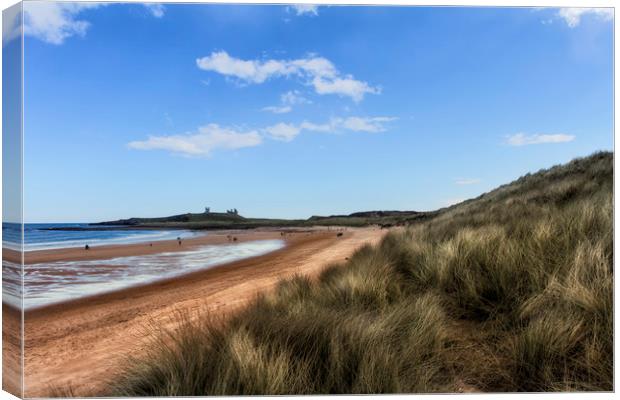 Dunstanburgh Castle Canvas Print by Northeast Images