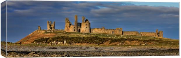Dunstanburgh Panoramic Canvas Print by Northeast Images