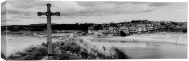 Alnmouth Panoramic Canvas Print by Northeast Images