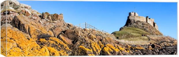 Lindisfarne Castle Canvas Print by Northeast Images