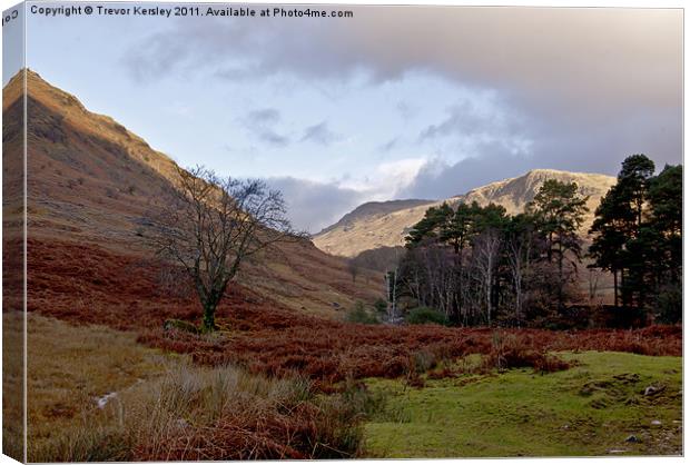 The Beauty of Wasdale Canvas Print by Trevor Kersley RIP