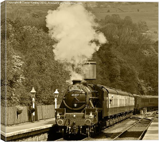 The Moors Explorer Canvas Print by Trevor Kersley RIP