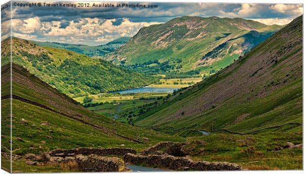 Kirkstone Pass Canvas Print by Trevor Kersley RIP