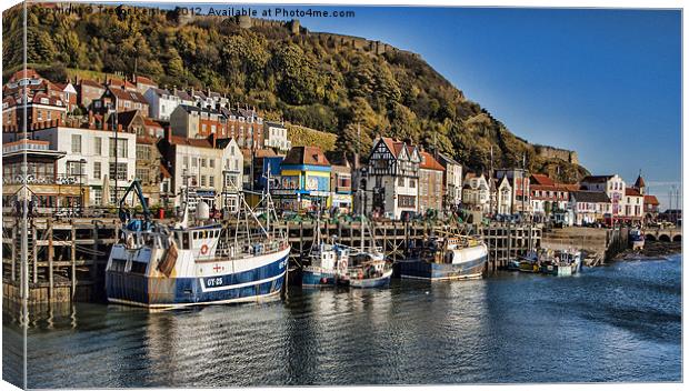 The Fishing Fleet Canvas Print by Trevor Kersley RIP