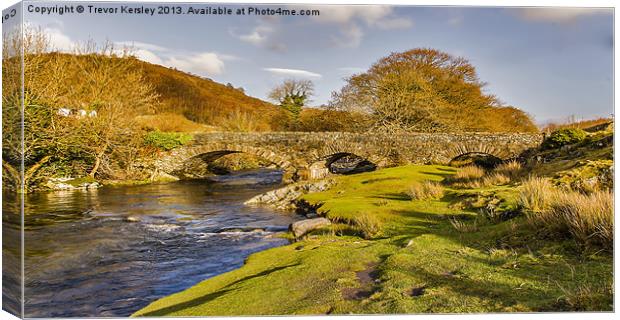 River Duddon Lake District Canvas Print by Trevor Kersley RIP