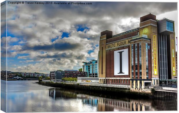 The Baltic Arts Centre Canvas Print by Trevor Kersley RIP