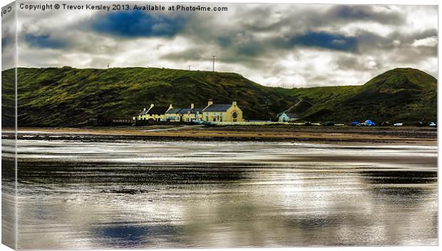 The Ship Inn Saltburn Canvas Print by Trevor Kersley RIP