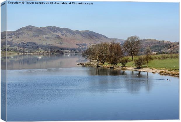 Buttermere  Lake District Canvas Print by Trevor Kersley RIP