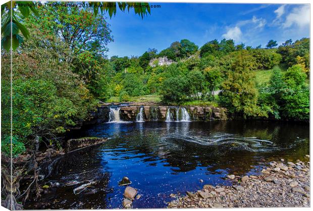 The Force at Keld. Canvas Print by Trevor Kersley RIP