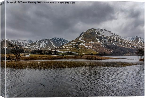 Brothers Water Lake District Canvas Print by Trevor Kersley RIP