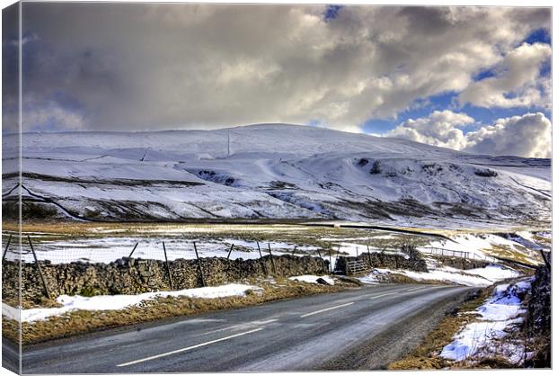 Winter in the Dales Canvas Print by Trevor Kersley RIP