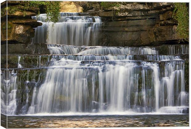 Cotter Force Waterfall Canvas Print by Trevor Kersley RIP