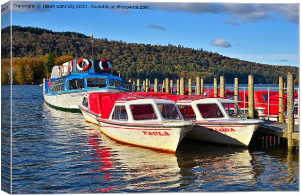 The Ladies Of Windermere Canvas Print by Jason Connolly