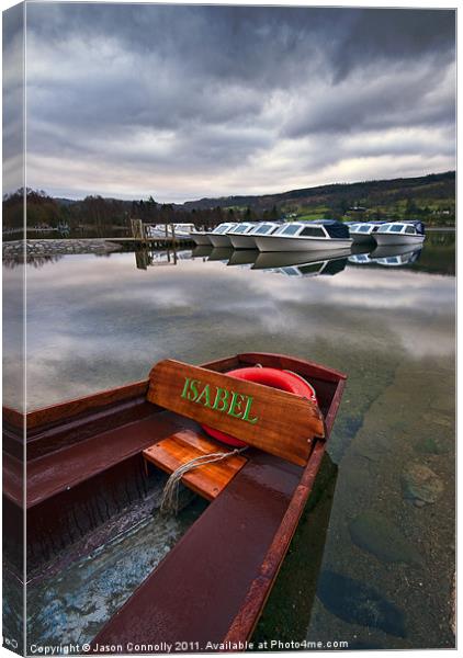 Isabel, Coniston Canvas Print by Jason Connolly