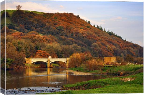 Golden Hour, River Lune Canvas Print by Jason Connolly