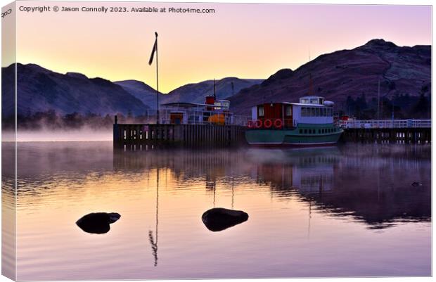 Ullswater Steamers Canvas Print by Jason Connolly