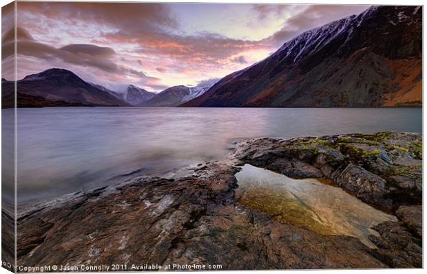 Wastwater, Cumbria Canvas Print by Jason Connolly