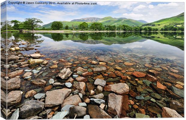 Beautiful Buttermere. Canvas Print by Jason Connolly