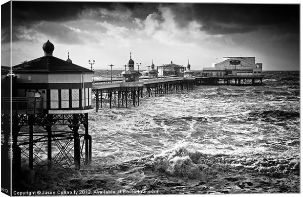 The North Pier, Blackpool Canvas Print by Jason Connolly
