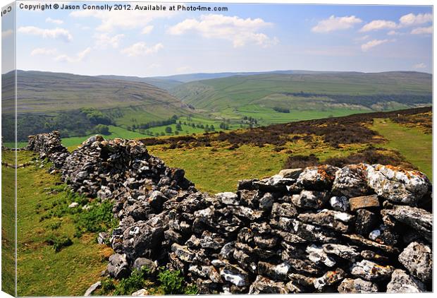 Littondale, Yorkshire Dales Canvas Print by Jason Connolly