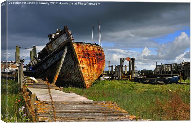 The Jetty Of Good Hope Canvas Print by Jason Connolly